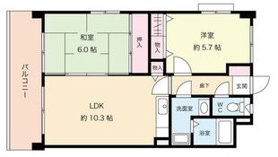 オークハイツの物件間取画像